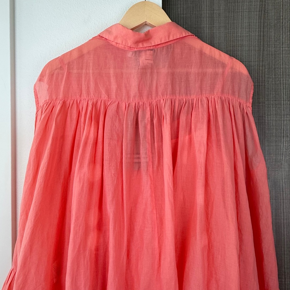 Devotion TWINS Coral Ruffled Midi Dress - Picture 9 of 14